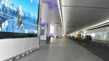 Flughafenentwässerung Ankunftsebene Frankfurt Terminal 1