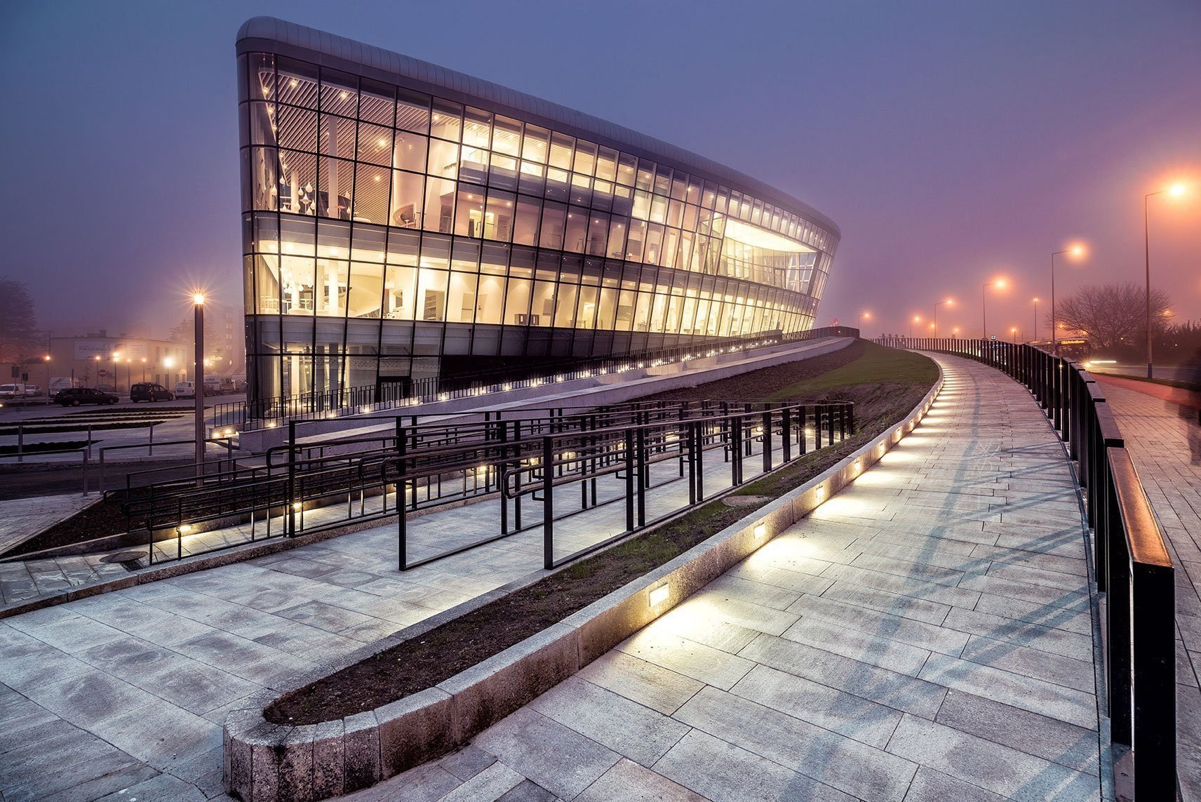 Architektonisch hochwertiges Kongresszentrum ICE Krakau