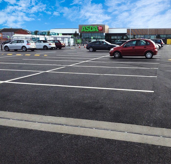 RECYFIX HICAP within Asda Superstore car park