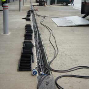 SERVICE CHANNEL for cable management at Silverstone