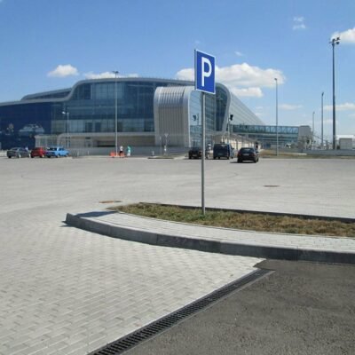 RECYFIX NC for airport drainage in car park