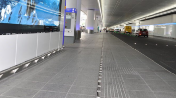 Terminal drainage at Airport Frankfurt