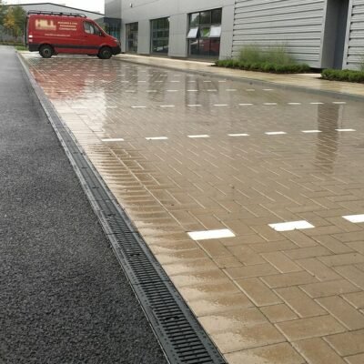 RECYFIX NC installed at parking area in commercial unit