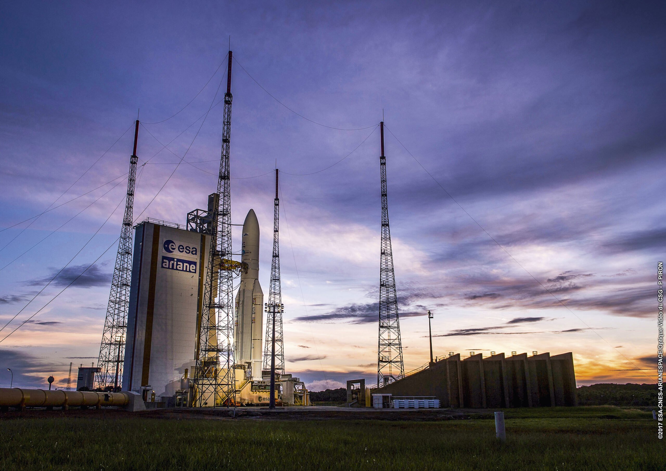 Zone de lancement de Ariane 6