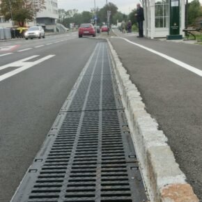 DRAINFIX CLEAN installed within roadway