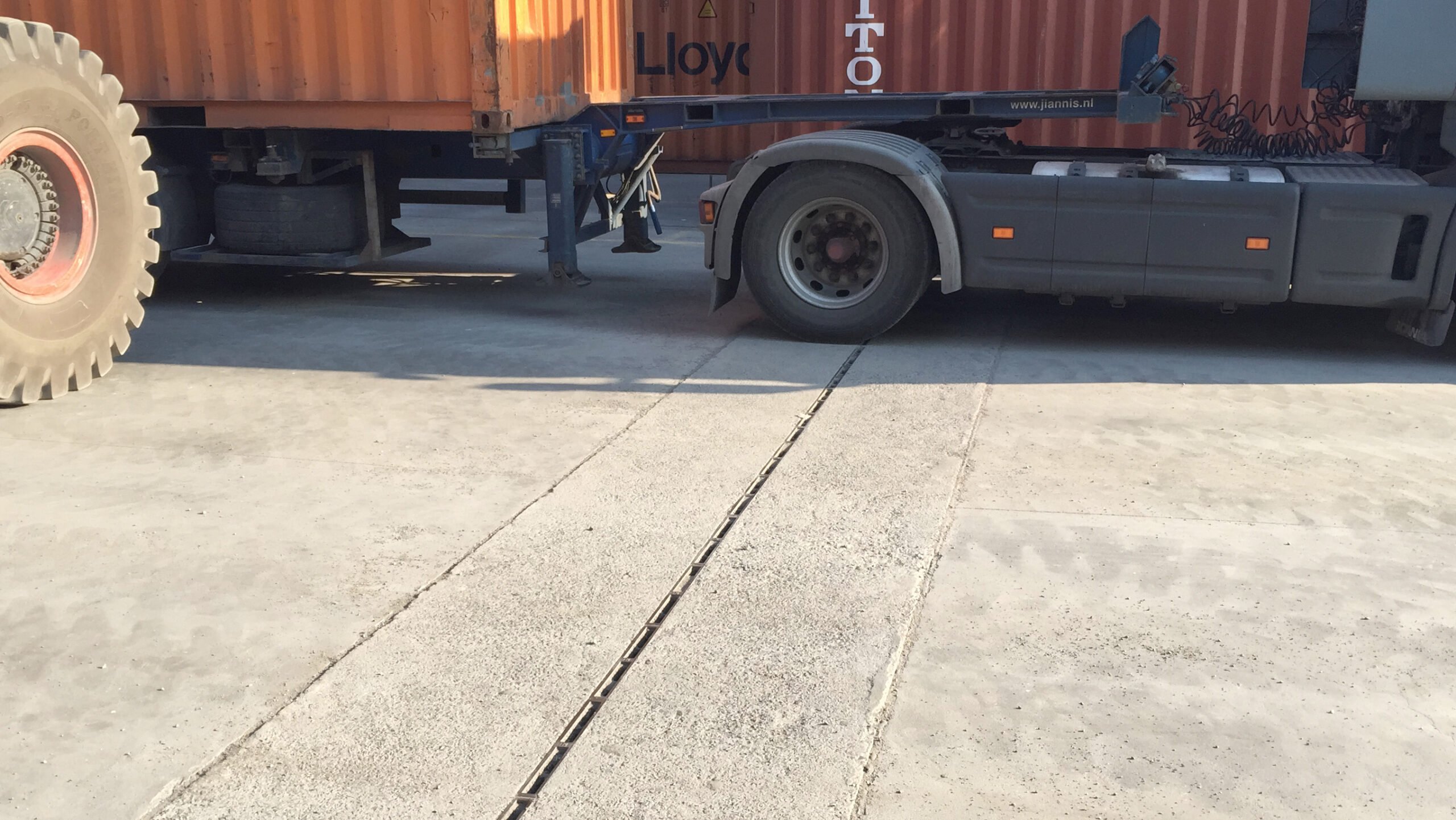 RECYFIX HICAP installed at a container port