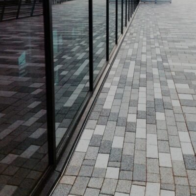 RECYFIX SLOTTED CHANNEL drains the exhibition centre in Liverpool