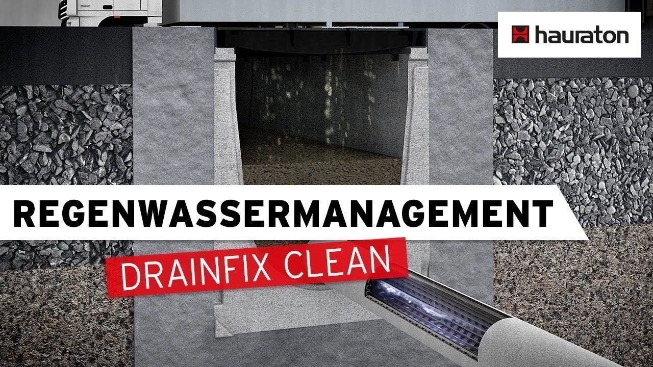 Regenwassermanagement DRAINFIX CLEAN