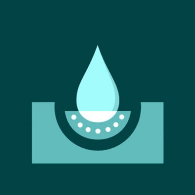 Regenwasserbehandlung Icon
