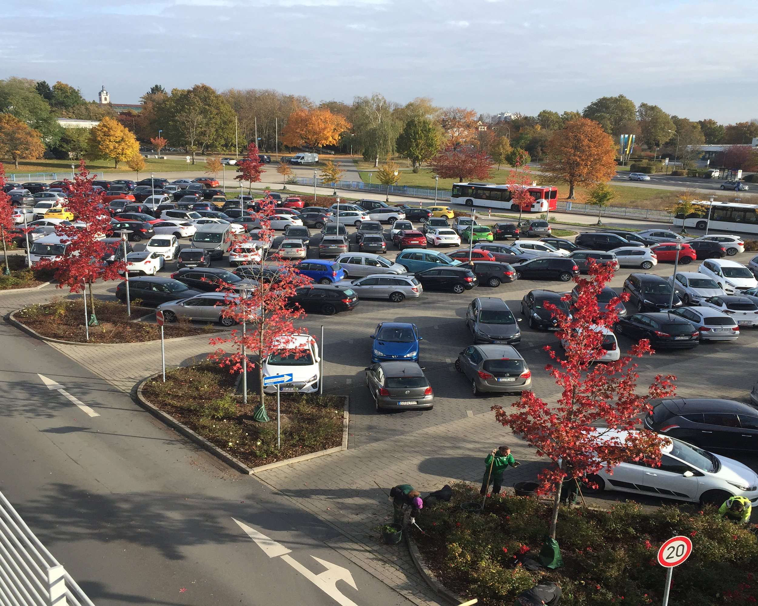 Parkplatzentwässerung in Groß-Gerau