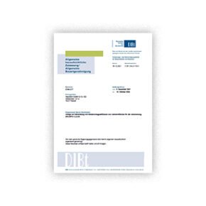 visual of DIBt document