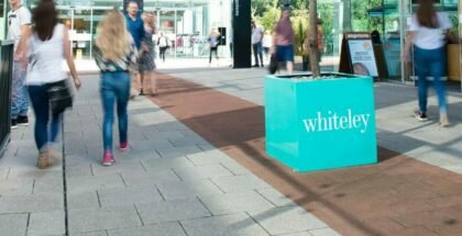 Whiteley shopping centre met veelzijdig afwateringssysteem