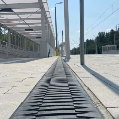 RECYFIX PRO installed at dobieszyn train station