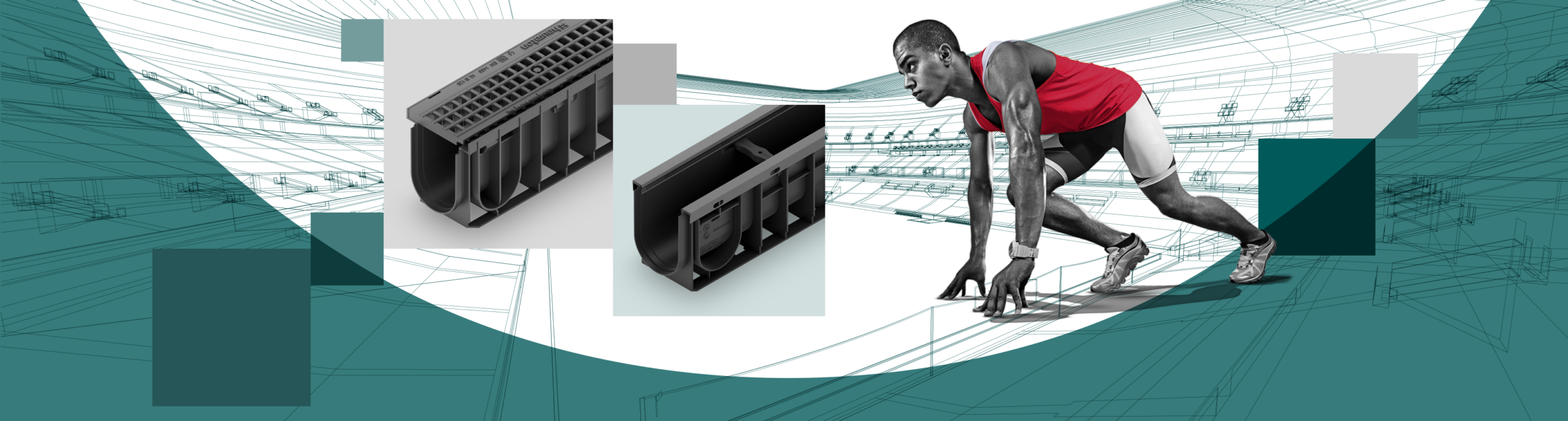 SPORTFIX series offer a wide range of solutions for sports facilities