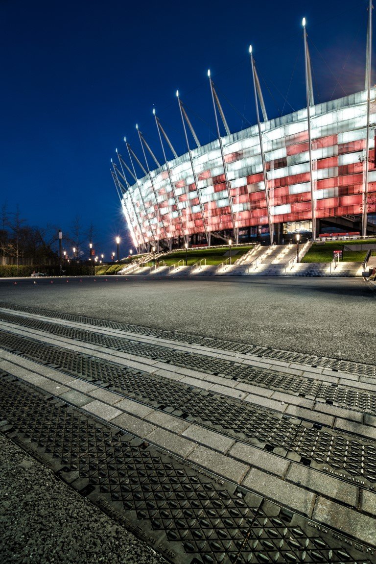 Nacionalni stadion Varšava servisni kanal