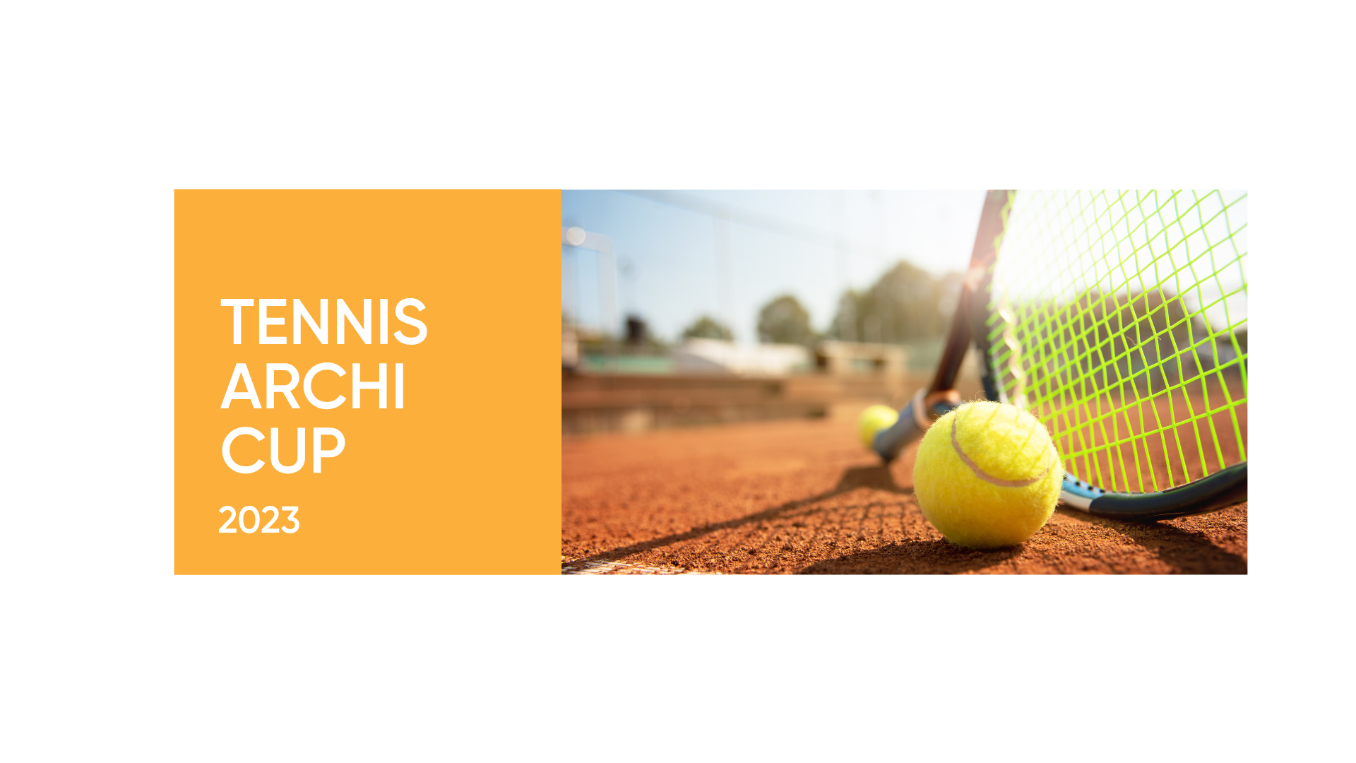 Tennis Archi Cup 2023, zdjęcie w tle