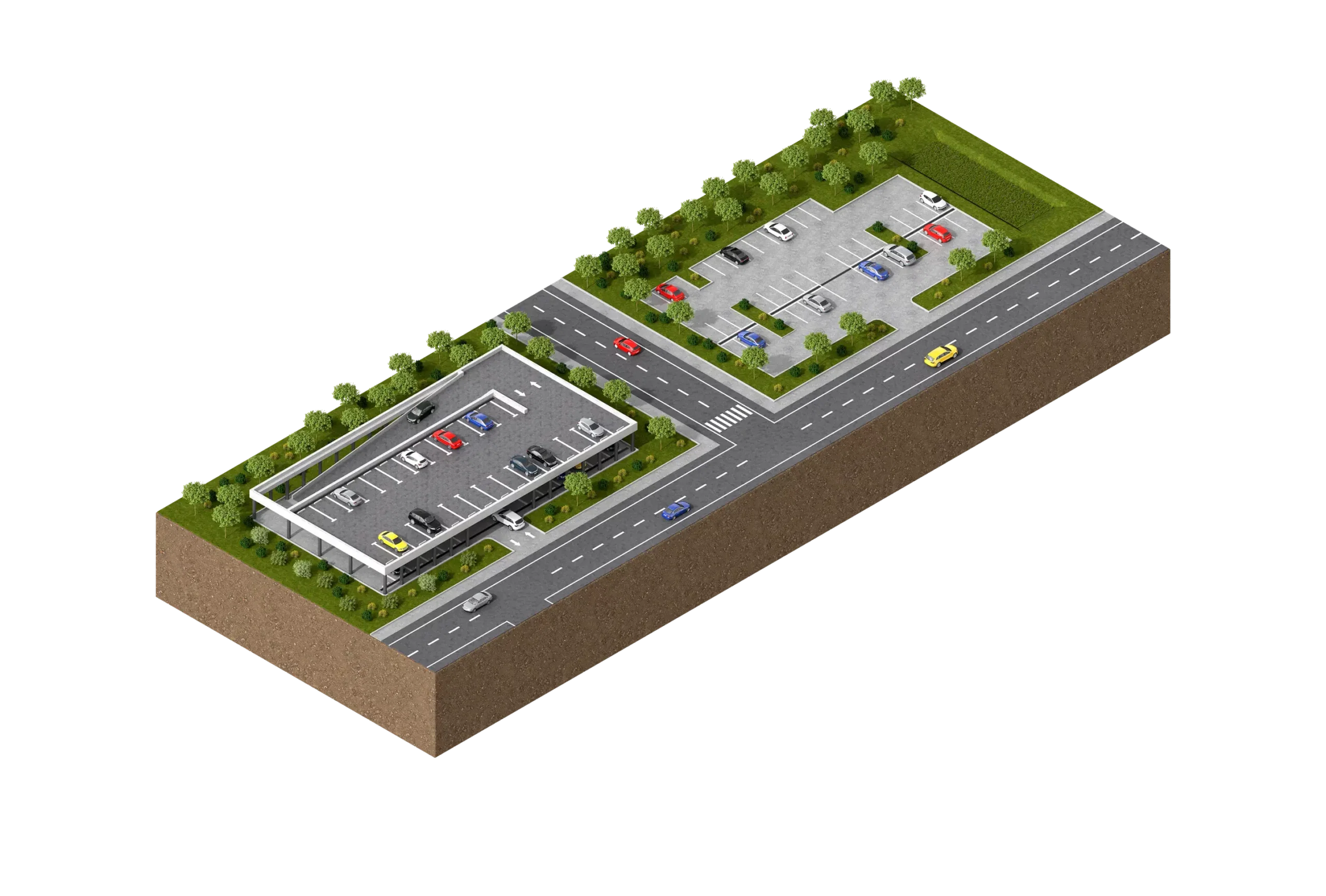 Визуализация на приложение Паркинги и подземни гаражи