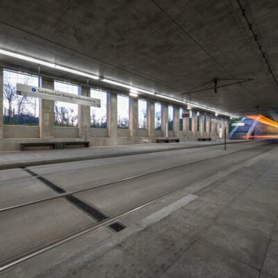 odwodnienie liniowe w tunelu tramwajowym, trasa łagiewnicka kraków