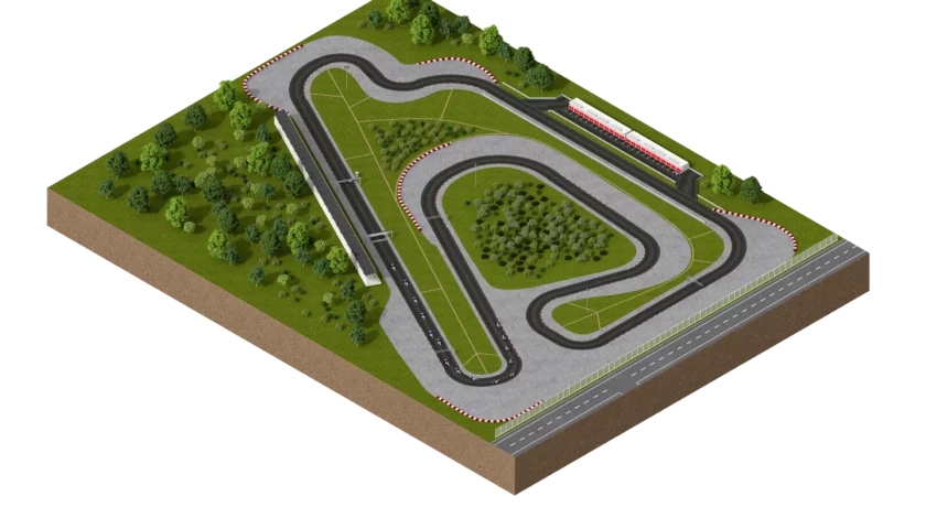 Race Tracks & Test Tracks Application
