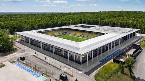 Arena Katowice odwodnienia liniowe Hauraton stadion gks cały obiekt
