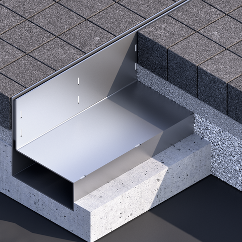 Einbauvisualisierung STEELFIX SLOT I